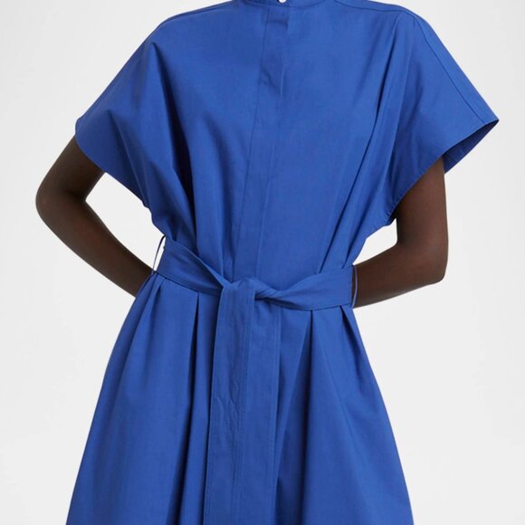 Proenza Schouler Walker Band-Collar Eco Poplin Shirtdress size 4 - Picture 4 of 9